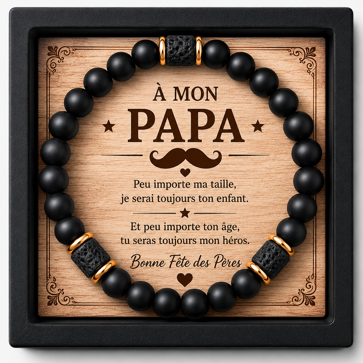 Bracelet Fête des Pères – Édition Spéciale ❤️