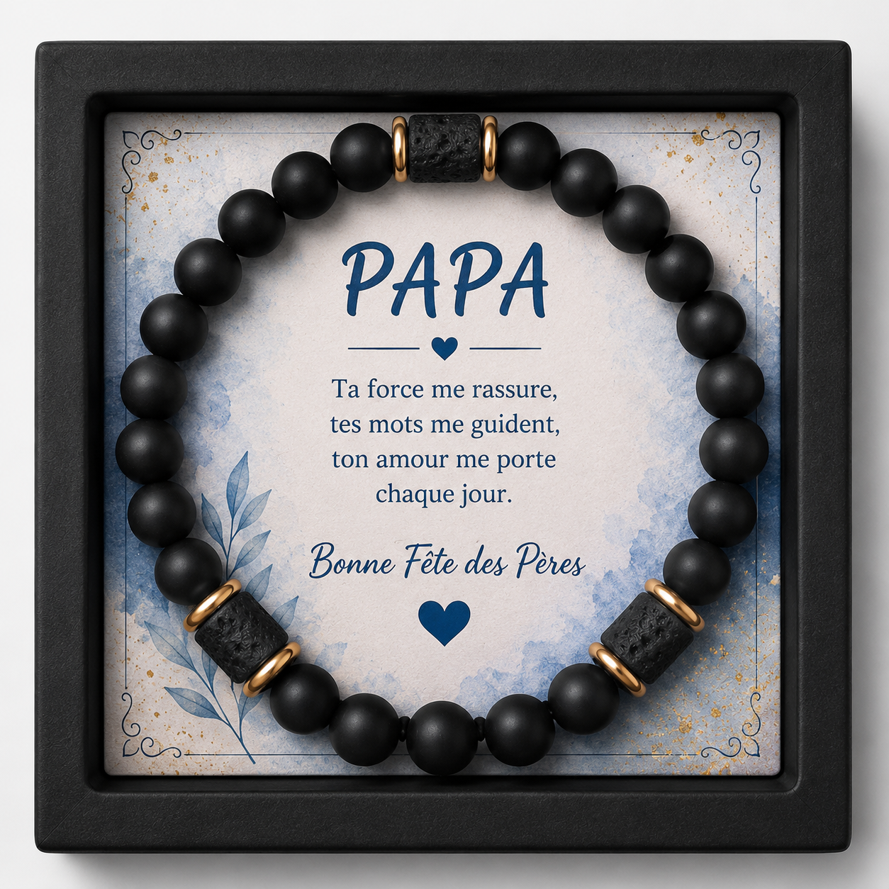 Bracelet Fête des Pères – Édition Spéciale ❤️