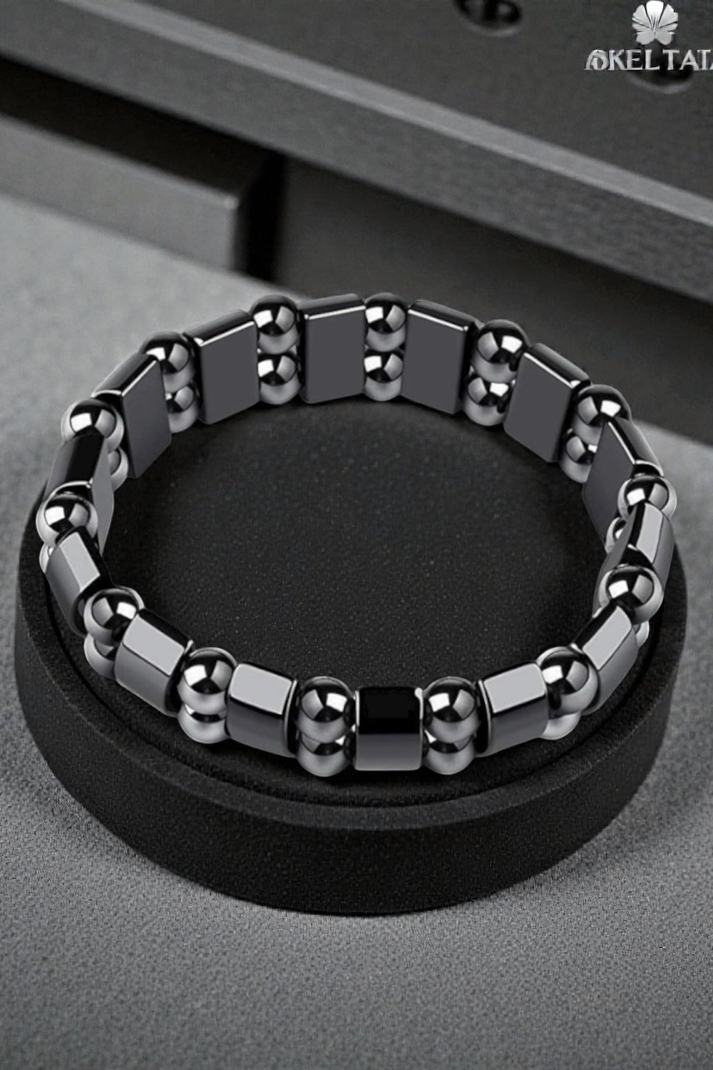Bracelet Hématite – Élégance & Caractère
