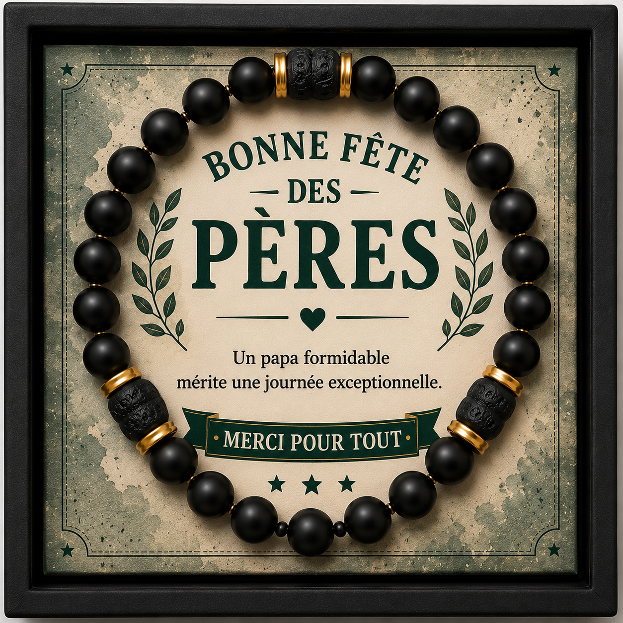 Bracelet Fête des Pères – Édition Spéciale ❤️