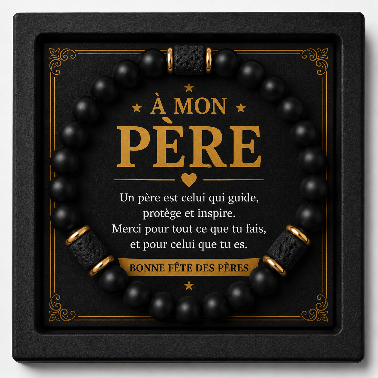 Bracelet Fête des Pères – Édition Spéciale ❤️